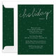 Scattered Dots Holiday Party Foil Invitations Image 5 of 5